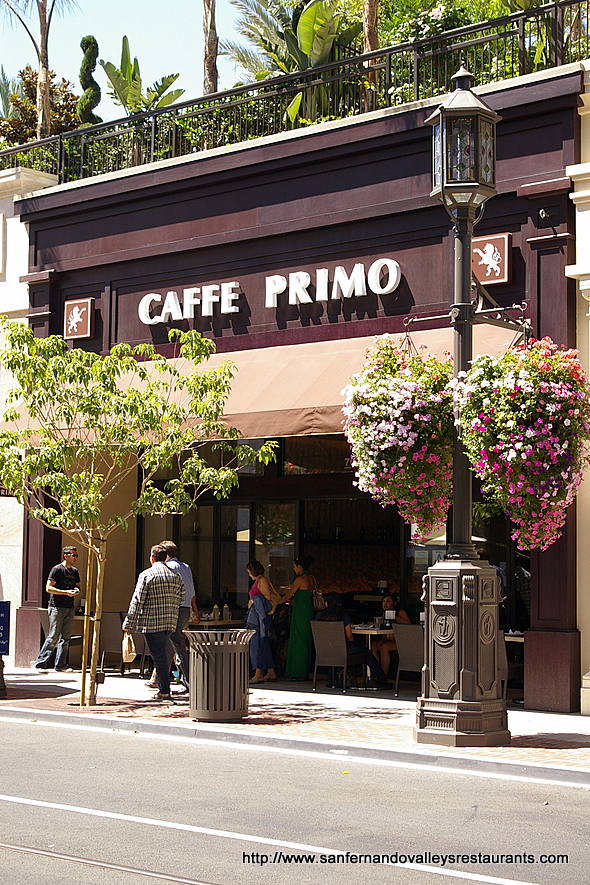 Caffe Primo in Glendale, California
