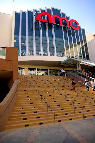 Burbank Downtown Entertainment Village AMC 16 Entrance- (medium sized photo)