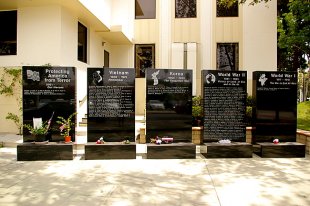 Veterans Memorial War Plaques